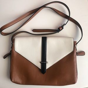 Faux Leather Crossbody Bag